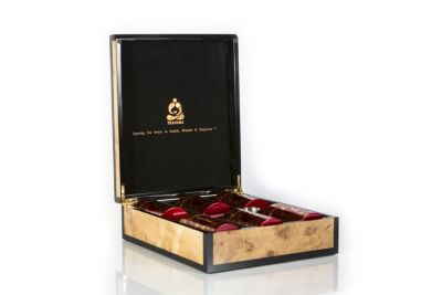 Mappa Burl Tea Chest